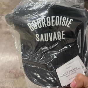 NWT Clare V Bourgeoisie Sauvage Trucker Hat